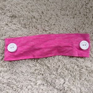 Pink Mask Headband